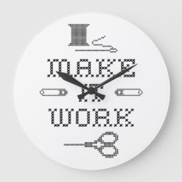 Kies uw achtergrondkleur grote klok