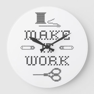 Kies uw achtergrondkleur grote klok