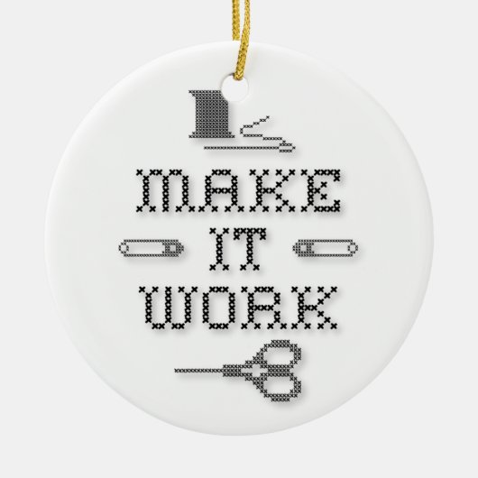 Kies uw achtergrondkleur keramisch ornament (Voorkant)