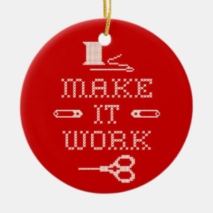 Kies uw achtergrondkleur keramisch ornament