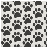 Kies uw achtergrondkleur Paw print stof (Close Up)