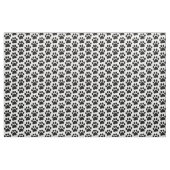 Kies uw achtergrondkleur Paw print stof (Fat Quarter)
