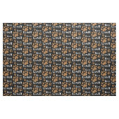 Kies uw achtergrondkleur Paw print stof (Fat Quarter)