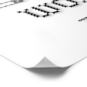 Kies uw achtergrondkleur poster (Hoek)