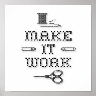 Kies uw achtergrondkleur poster