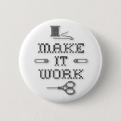 Kies uw achtergrondkleur ronde button 5,7 cm (Voorkant)