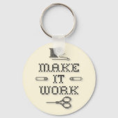 Kies uw achtergrondkleur sleutelhanger (Voorkant)