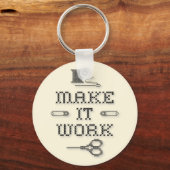 Kies uw achtergrondkleur sleutelhanger (Voorkant)