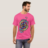 Kies uw Adventure Compass Blue T-shirt (Voorkant volledig)