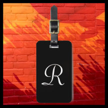 KIES UW Bagagelabel VOOR KLEURENMonogram