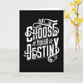 Kies uw bestemming kaart (Gele Bloem)