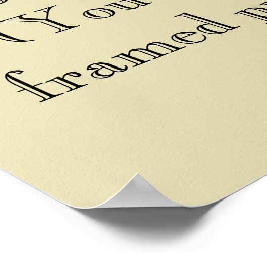 Kies uw Bijbelverse Art Print, optioneel omgebouwd Poster (Hoek)