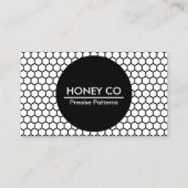kies uw eigen bedrijf voor kleurenhoneycomb hexa visitekaartje (Achterkant)