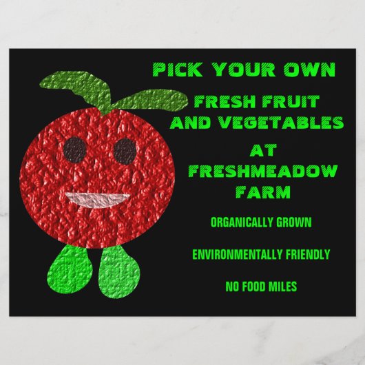 Kies uw eigen fruit en Veg  brochure (Voorkant)