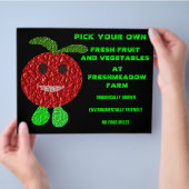 Kies uw eigen fruit en Veg  brochure (Hand)
