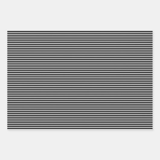 Kies uw eigen kleur in Stripes Inpakpapier Vel (Voorkant 2)