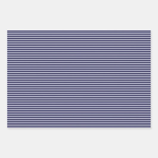 Kies uw eigen kleur in Stripes Inpakpapier Vel (Voorkant)