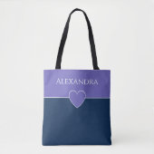 Kies uw eigen kleuren - Minimale moderne Canvas ta Tote Bag (Voorkant)