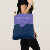 Kies uw eigen kleuren - Minimale moderne Canvas ta Tote Bag (Dichtbij)