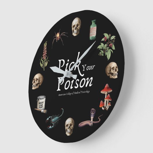  Kies Uw Gifklok Zwart Grote Klok (Hoek)