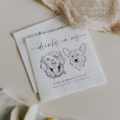 KIES UW HONDEN Trouwhond Drink op ons Servet