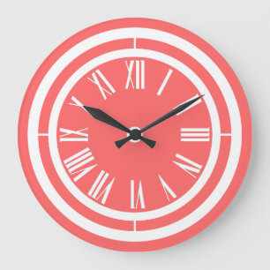 Kies Uw HoofdKleur - de Witte Roman Klok van