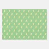 Kies uw Initiaal Gedeelde kleuren Inpakpapier Vel (Voorkant 2)