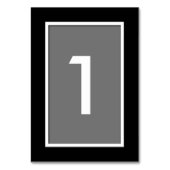 Kies-uw-kleur All-Occasion Tafelnummer Kaart (Achterkant)