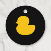 Kies uw kleur Cruise Duck Bedankjes Labels (Achterkant)