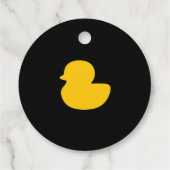 Kies uw kleur Cruise Duck Bedankjes Labels (Achterkant)