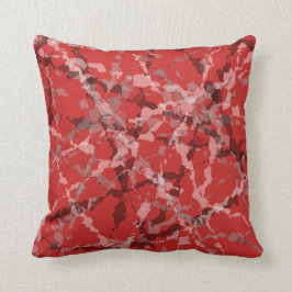 Kies uw kleur "Double Paint Splash" Pillow 1 Kussen