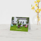 Kies uw kleur Hartelijk dank Kaart (Gele Bloem)