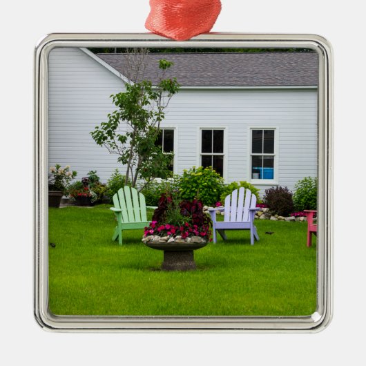 Kies uw kleur metalen ornament (Voorkant)