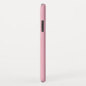 Kies uw kleur, roze, persoonlijke naam Case-Mate iPhone case (Achterkant/rechts)
