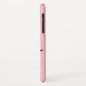 Kies uw kleur, roze, persoonlijke naam Case-Mate iPhone case (Achterkant/links)