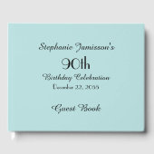 KIES UW KLEUR Verjaardagsfeestgeheugen/Gastenboek Gastenboek (Voorkant)