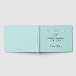 KIES UW KLEUR Verjaardagsfeestgeheugen/Gastenboek Gastenboek