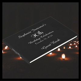 KIES UW KLEUR Verjaardagsfeestgeheugen/Gastenboek Gastenboek