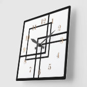 Kies uw kleur vierkante klok (Hoek)