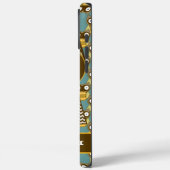 Kies uw kleur voor het kleurrijke Zig Zag-patroon Case-Mate iPhone Case (Achterkant / Links)