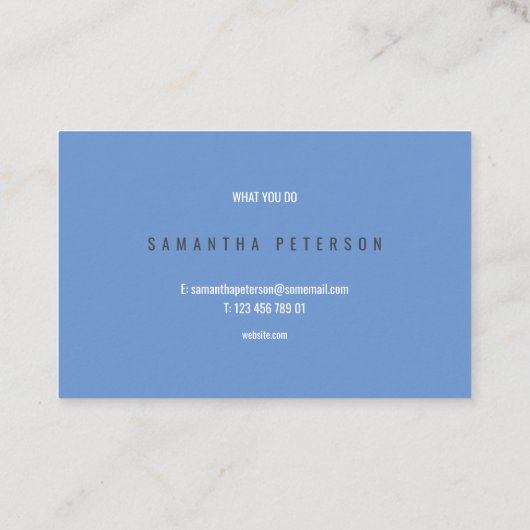 Kies uw kleur, waterverf, splash visitekaartje (Achterkant)