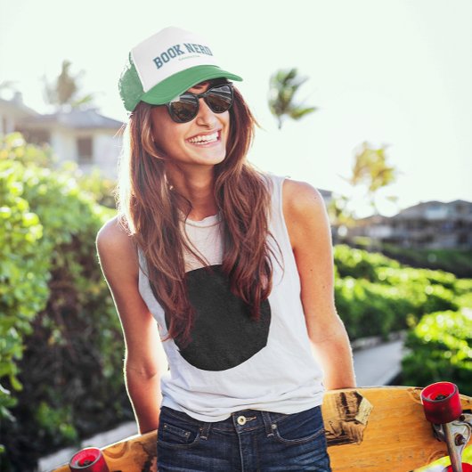 Kies uw kleuren Boek Nerd Trucker Pet