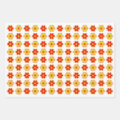 Kies uw kleuren - het Patroon van het Controlebord Inpakpapier Vel (Voorkant)