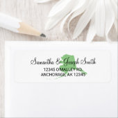 Kies uw kleuren in de vorm Alaska Etiket (Insitu)