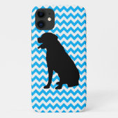 Kies uw kleurendruk met Lab Silhouette Case-Mate iPhone Case (Achterkant)