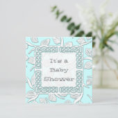 Kies uw kleurengeweven aankondiging van de Grens v (Staand voorkant)