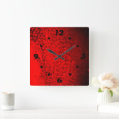 Kies uw kleurenvierkante muurklok vierkante klok (Huis)