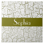 Kies uw  kleurkraakverf tegeltje (Voorkant)