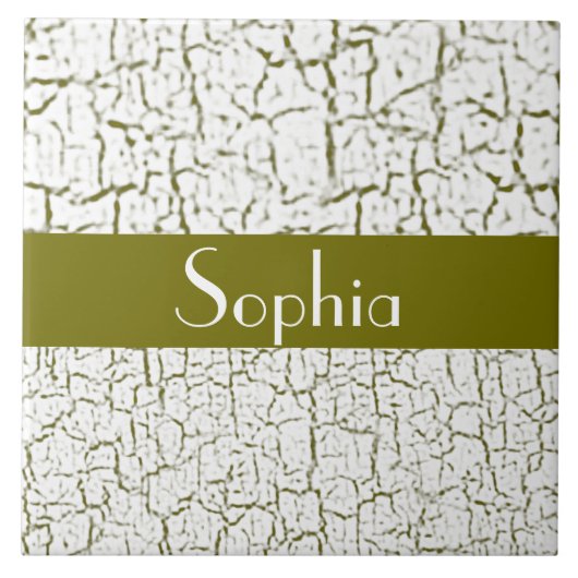 Kies uw kleurkraakverf tegeltje (Voorkant)