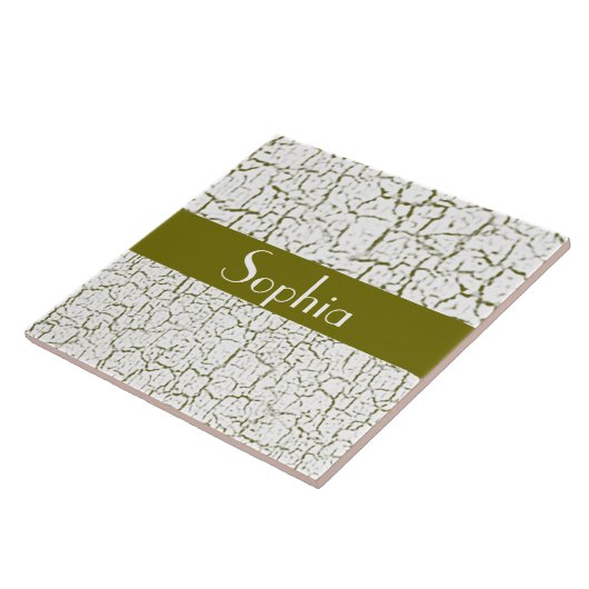 Kies uw  kleurkraakverf tegeltje (Zijkant)